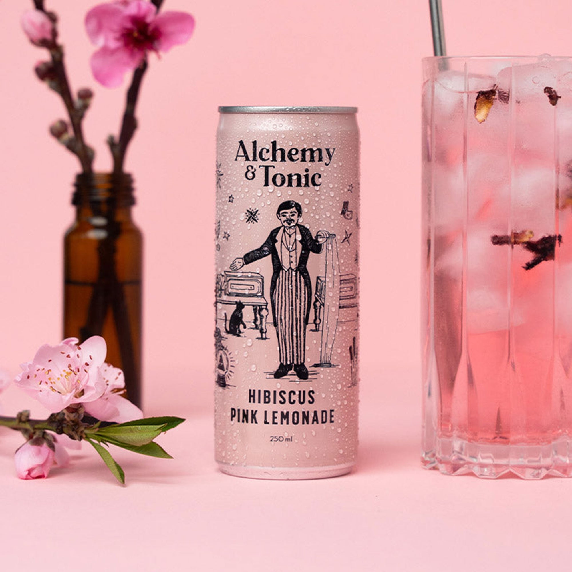 Hibiscus Pink Lemonade - 250mL