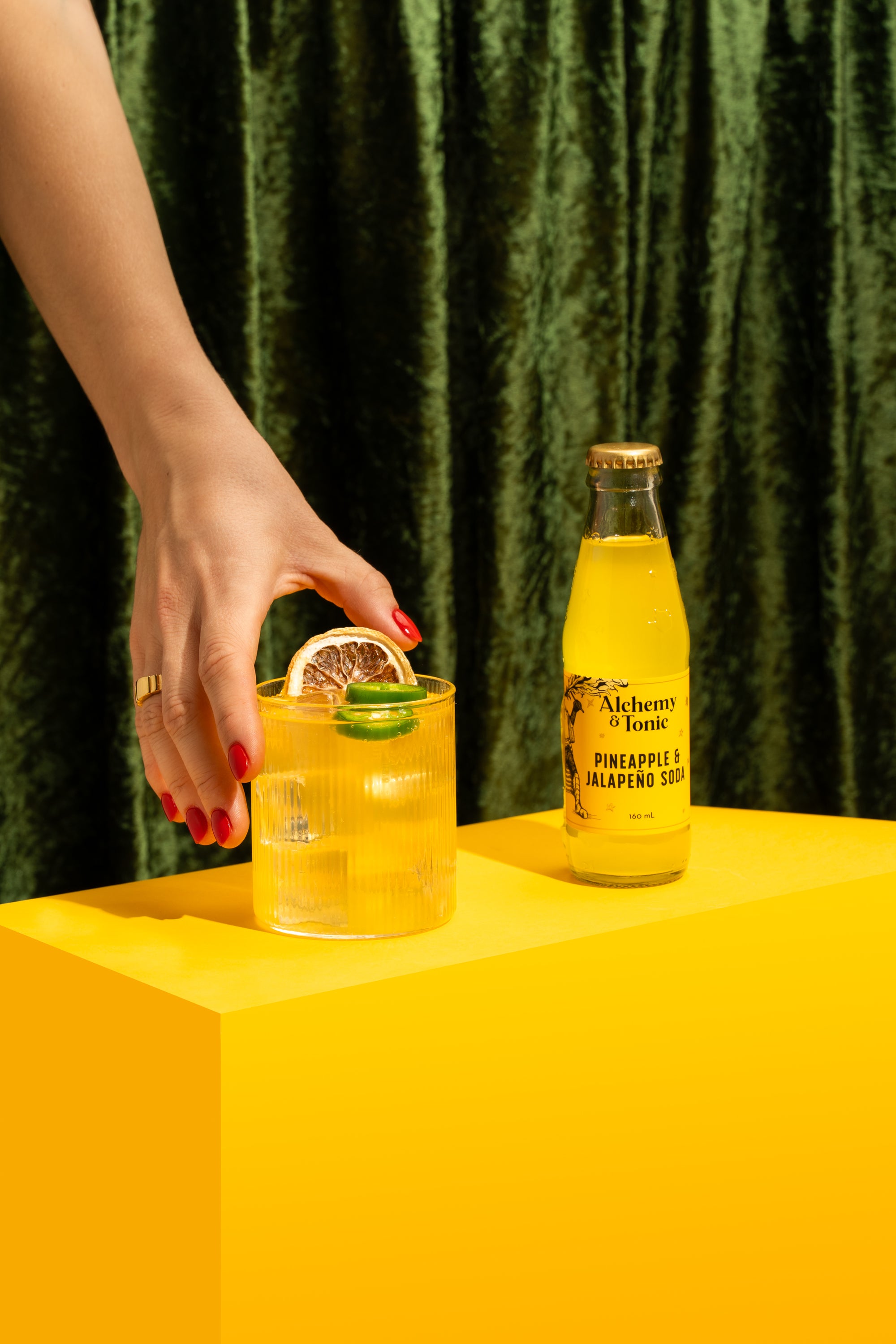 Pineapple & Jalapeño Soda - 160mL