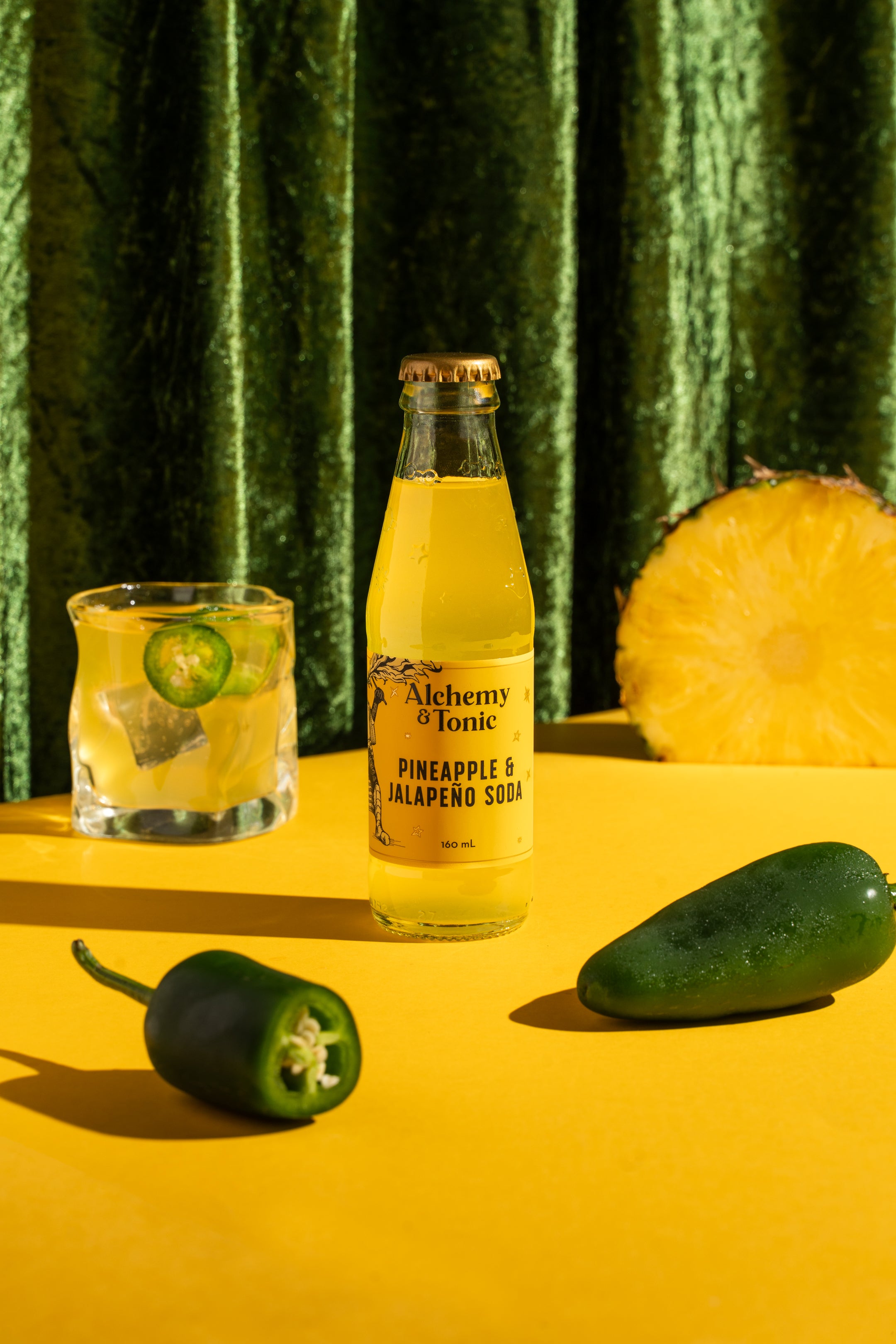 Pineapple & Jalapeño Soda - 160mL